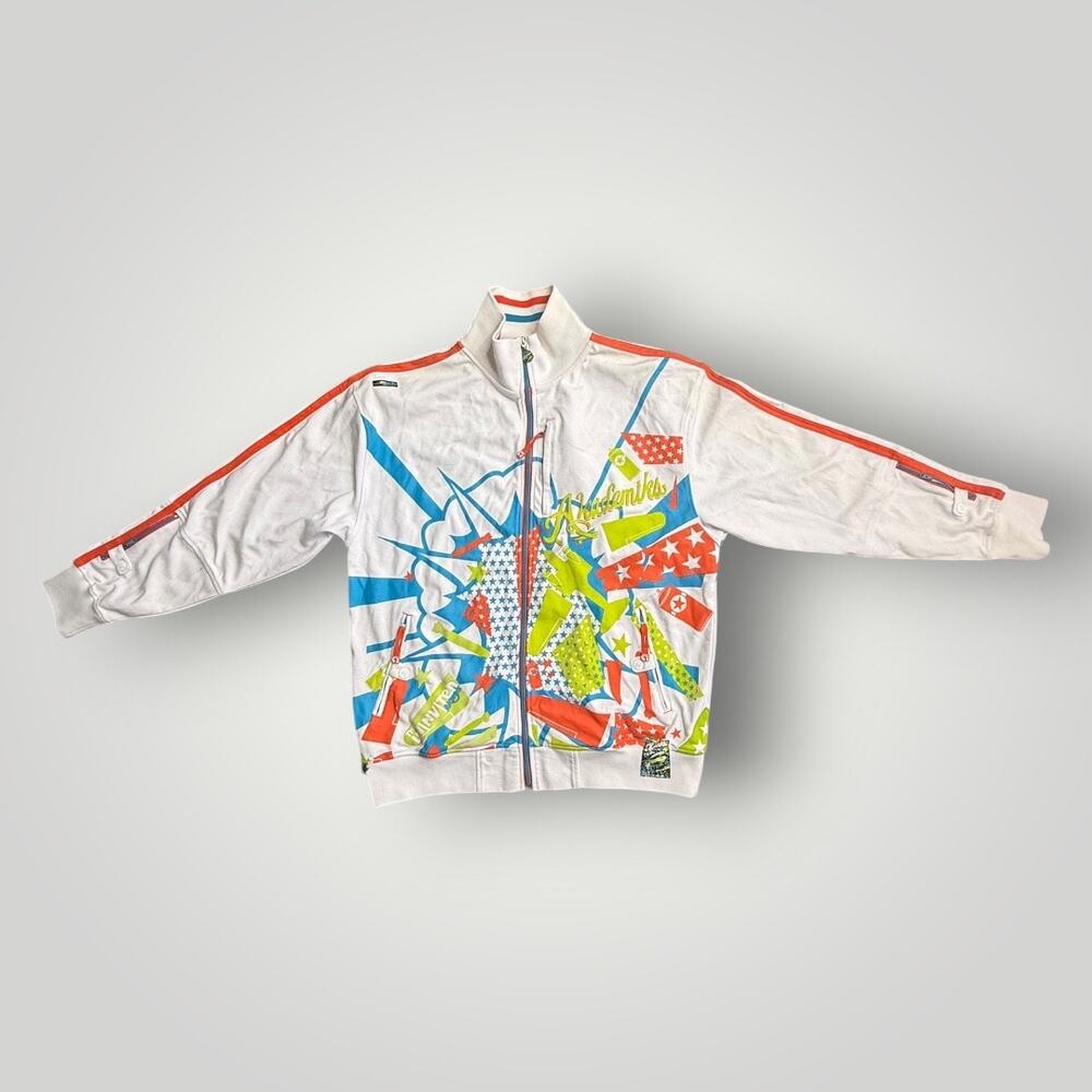Vintage Akademiks Tracksuit Jacket Size L Y2K Hip Hop
